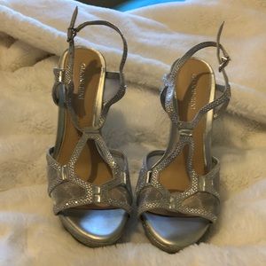Gianni Bini size 7.5 silver NWT